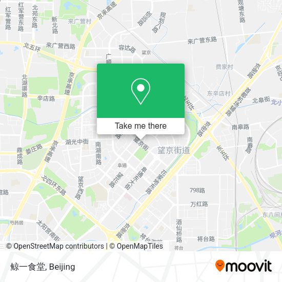 鲸一食堂 map