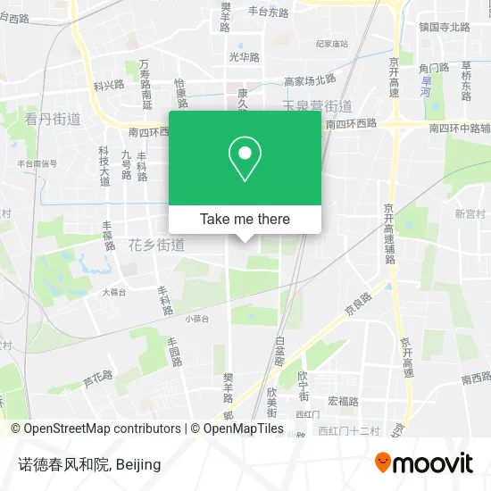 诺德春风和院 map