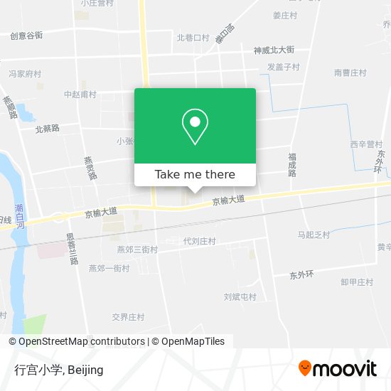 行宫小学 map