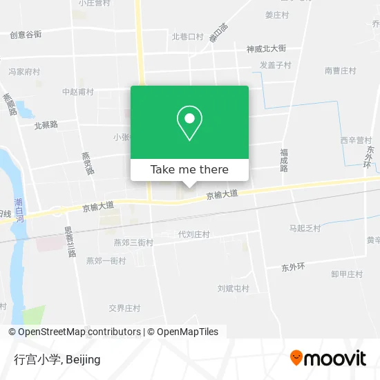 行宫小学 map