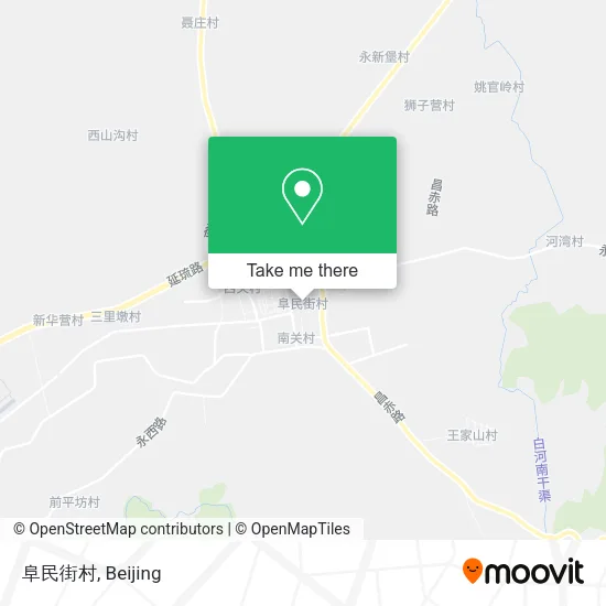 阜民街村 map