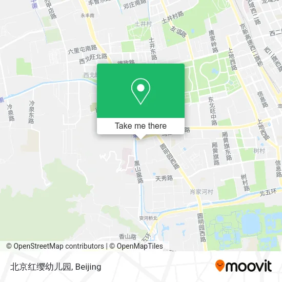 北京红缨幼儿园 map