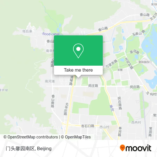 门头馨园南区 map