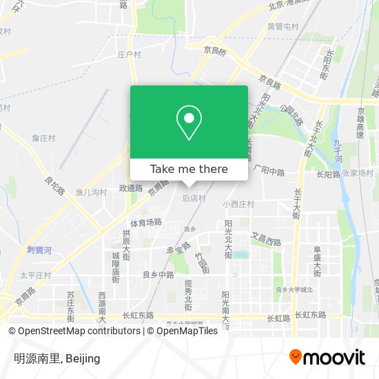 明源南里 map