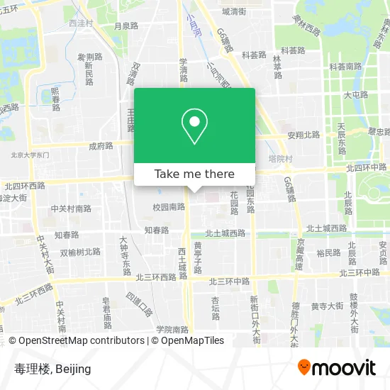 毒理楼 map