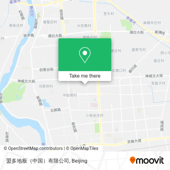 盟多地板（中国）有限公司 map