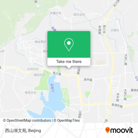西山湖文苑 map