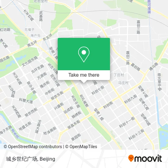 城乡世纪广场 map