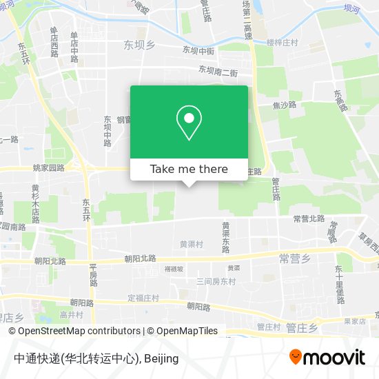 中通快递(华北转运中心) map