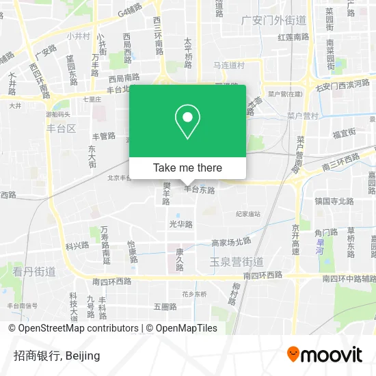 招商银行 map
