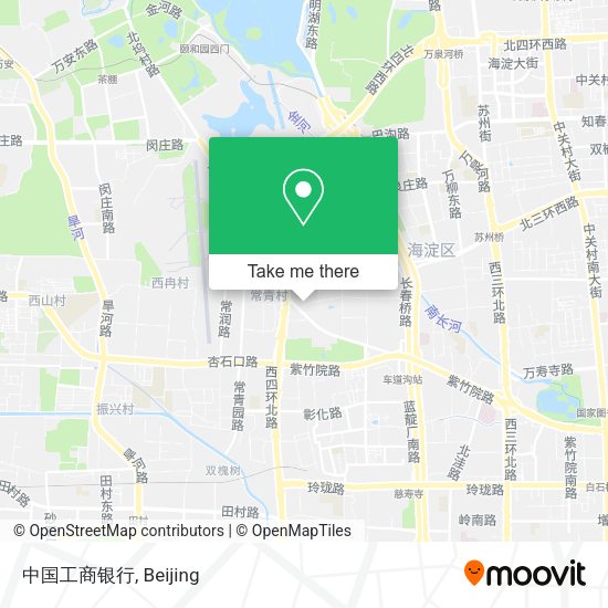 中国工商银行 map