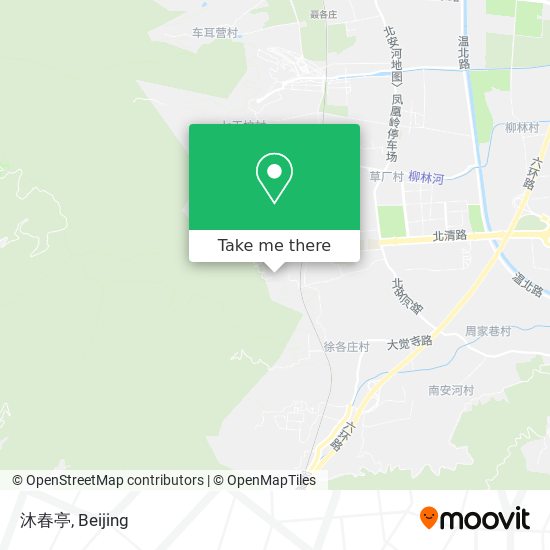 沐春亭 map