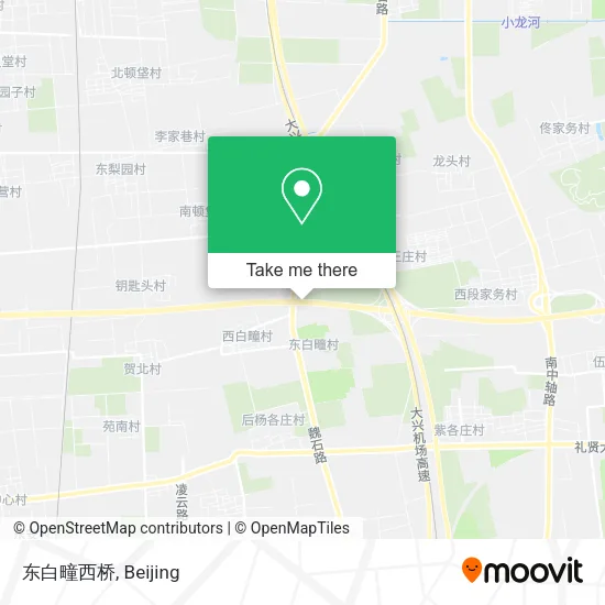 东白疃西桥 map