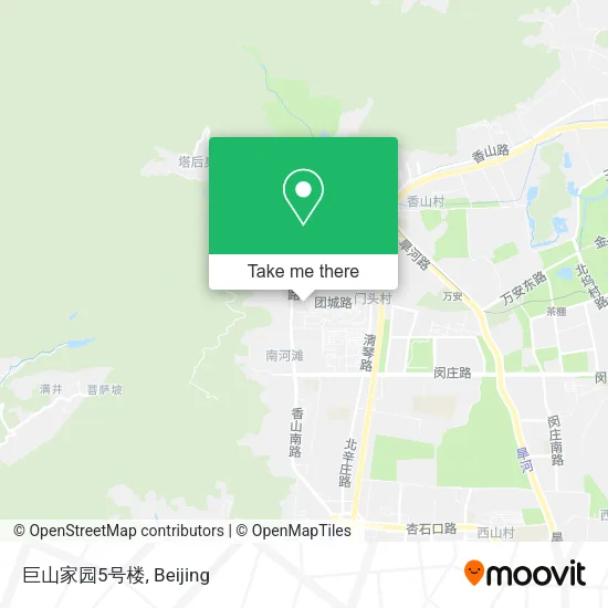 巨山家园5号楼 map