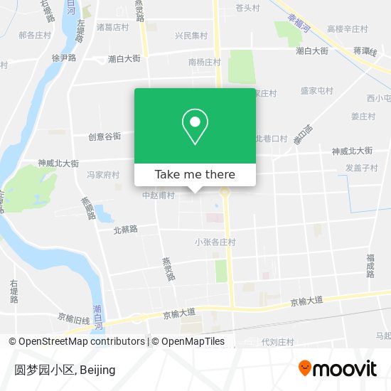 圆梦园小区 map