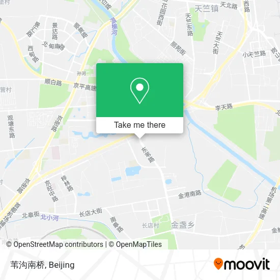 苇沟南桥 map