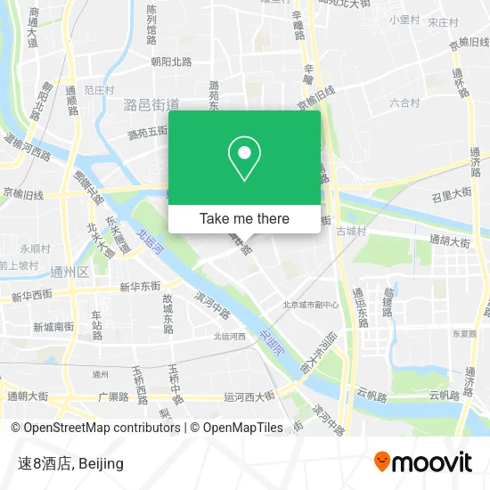速8酒店 map