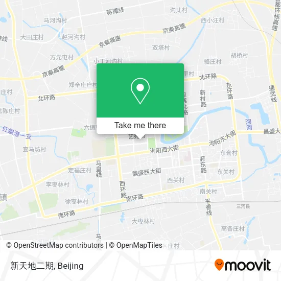 新天地二期 map