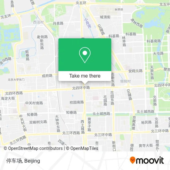 停车场 map