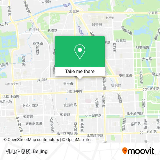 机电信息楼 map