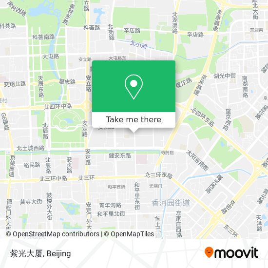 紫光大厦 map