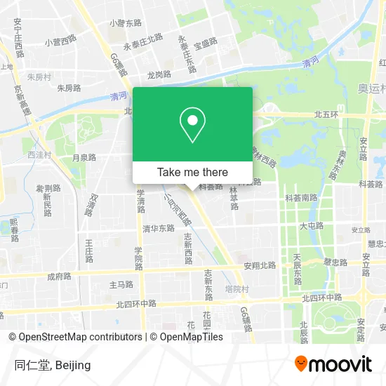 同仁堂 map