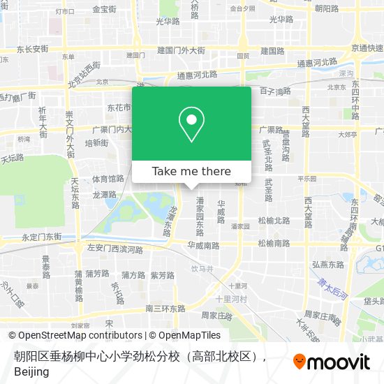 朝阳区垂杨柳中心小学劲松分校（高部北校区） map