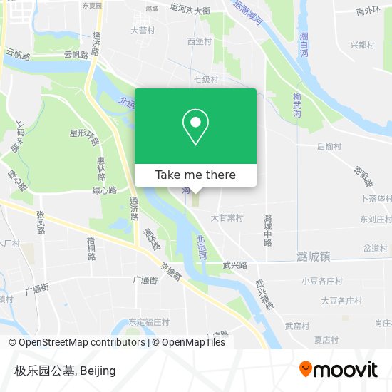 极乐园公墓 map