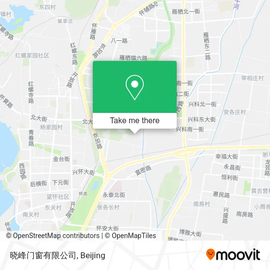 晓峰门窗有限公司 map