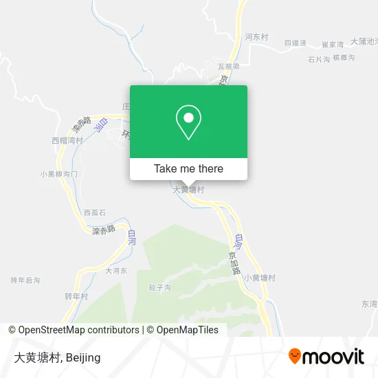 大黄塘村 map