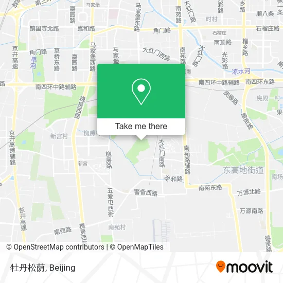 牡丹松荫 map