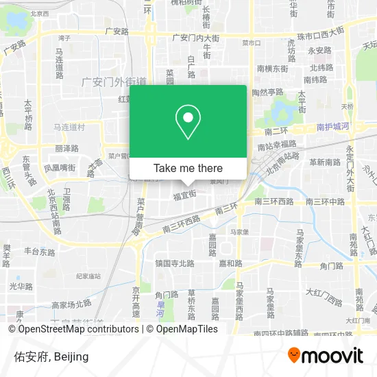 佑安府 map