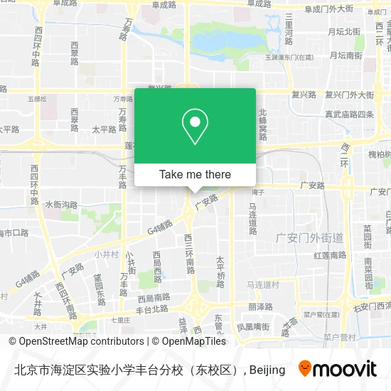 北京市海淀区实验小学丰台分校（东校区） map