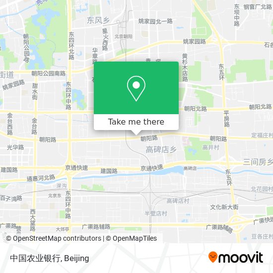 中国农业银行 map