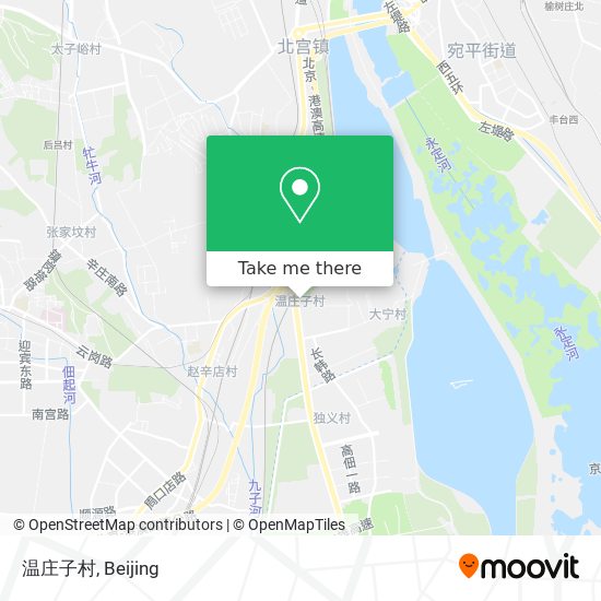 温庄子村 map
