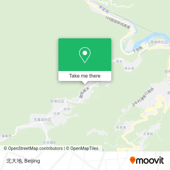 北大地 map