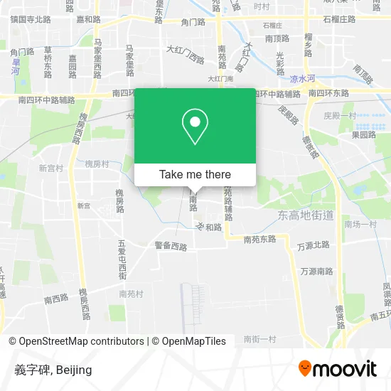 義字碑 map
