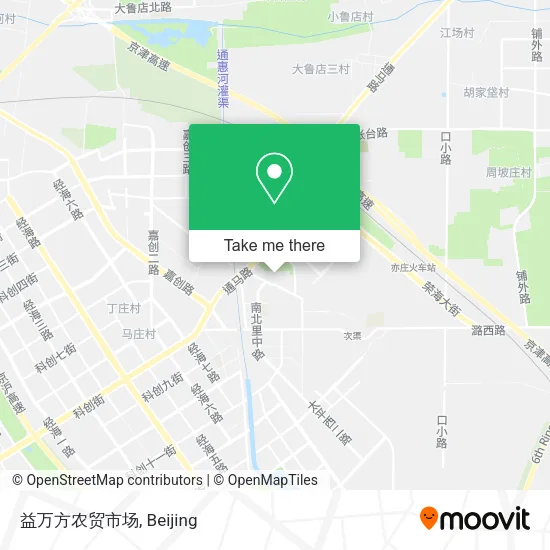 益万方农贸市场 map
