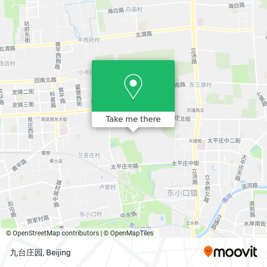 九台庄园 map