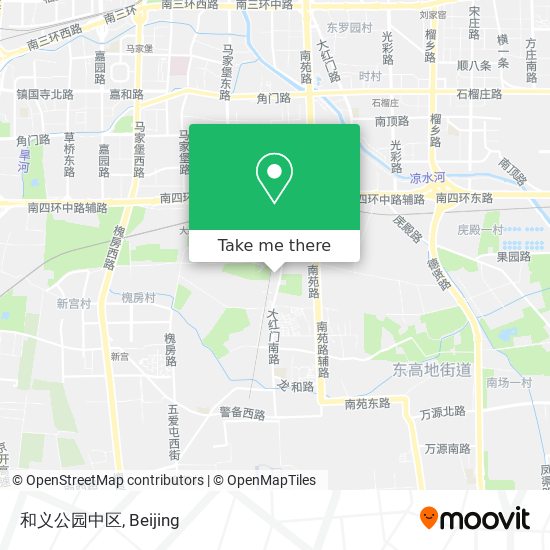 和义公园中区 map