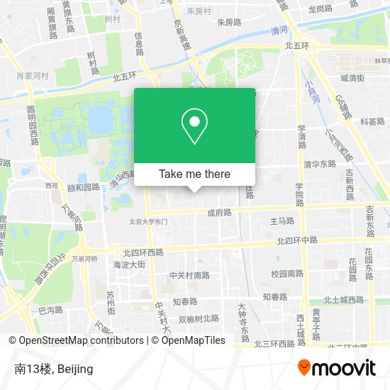 南13楼 map