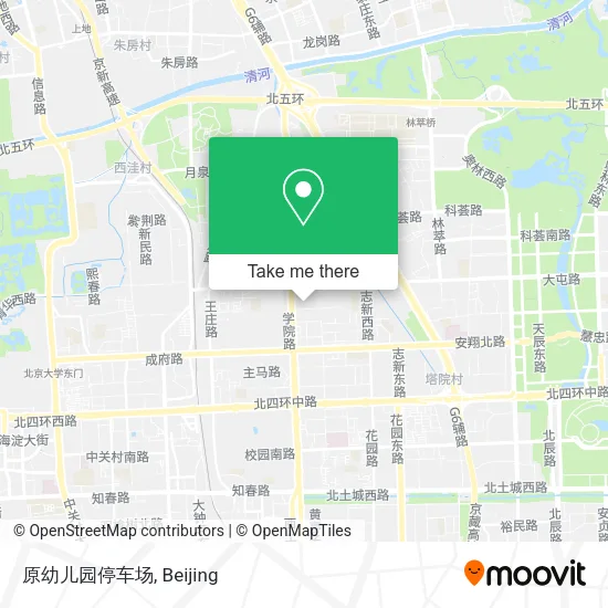 原幼儿园停车场 map