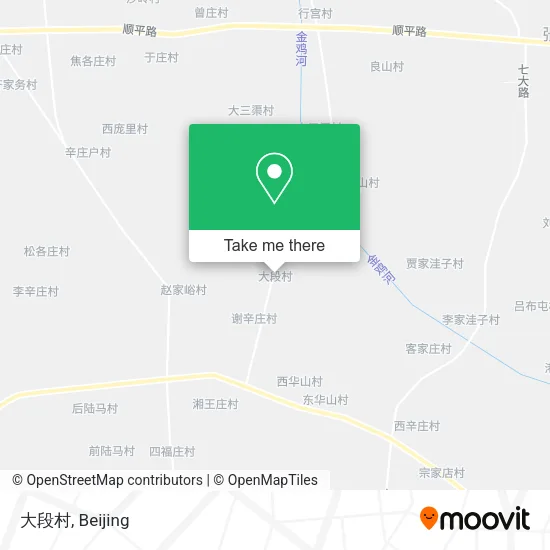 大段村 map