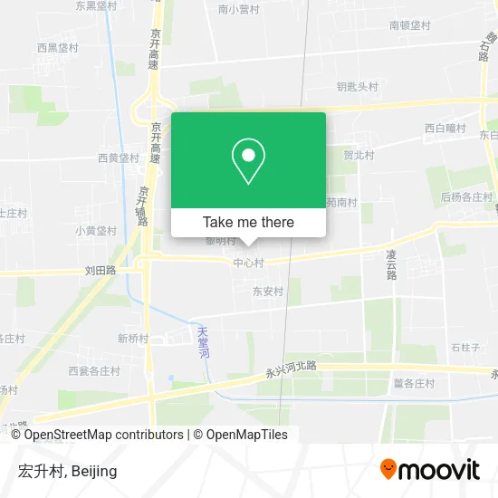 宏升村 map