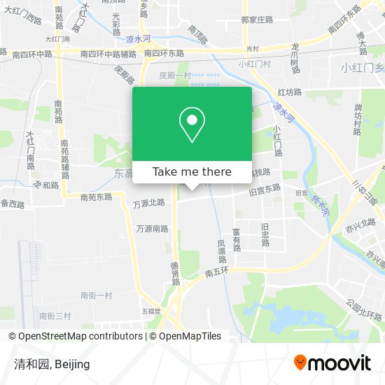 清和园 map