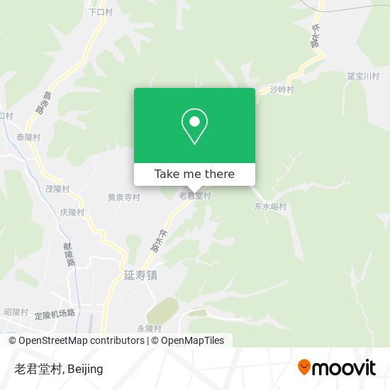 老君堂村 map