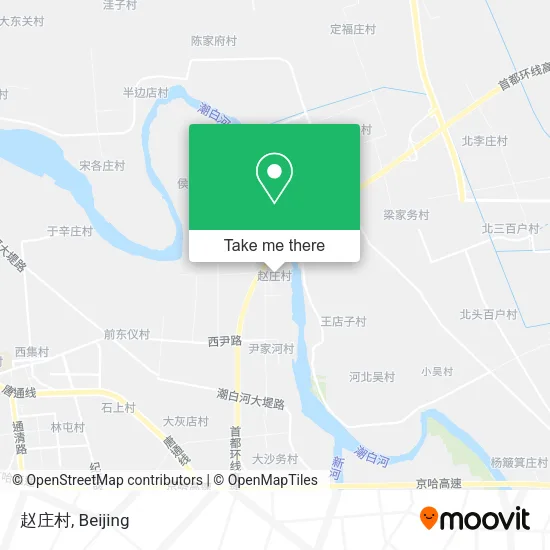 赵庄村 map