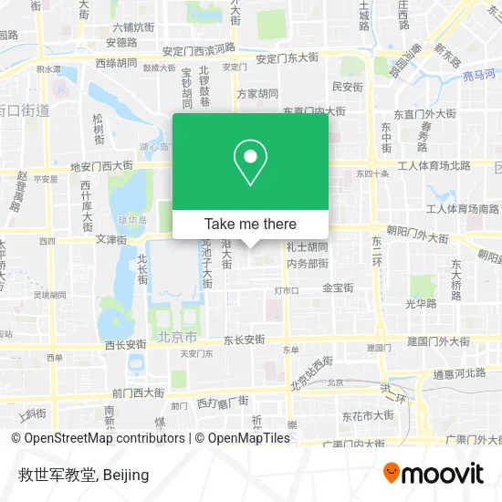 救世军教堂 map