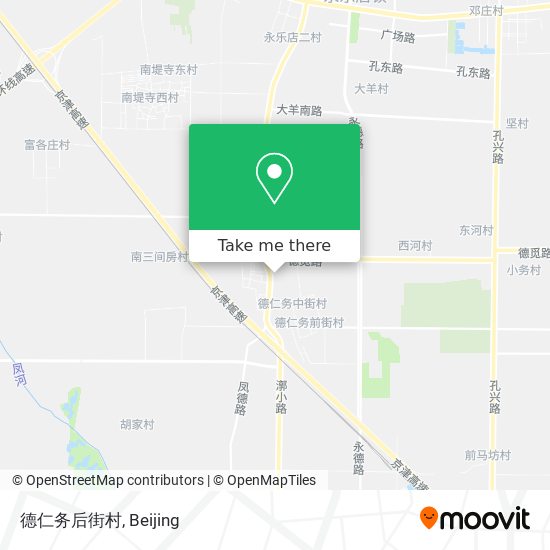 德仁务后街村 map
