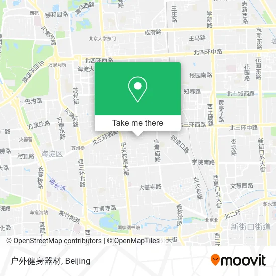 户外健身器材 map